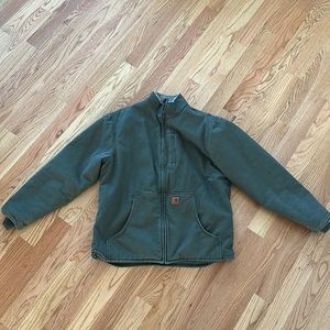 Carhartt RELAXED FIT WASHED DUCK SHERPA-LINED JACKET - 3 WARMEST RATING